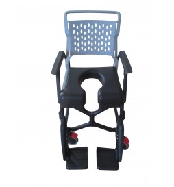 Option fauteuil Bathmobile - Assise rembourrée 50 mm ouverture avant