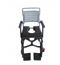 Option fauteuil Bathmobile - Assise rembourrée 50 mm ouverture arrière