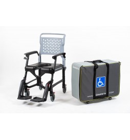 Option fauteuil Bathmobile 4 roues - Sac de transport + Bathmobile